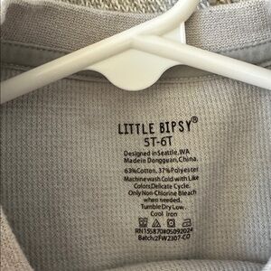 Little Bipsy Kids' Light Gray Sweater